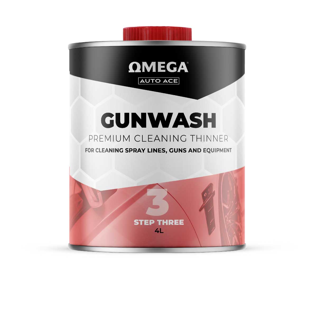 Omega Auto Ace Gun Wash 4lt
