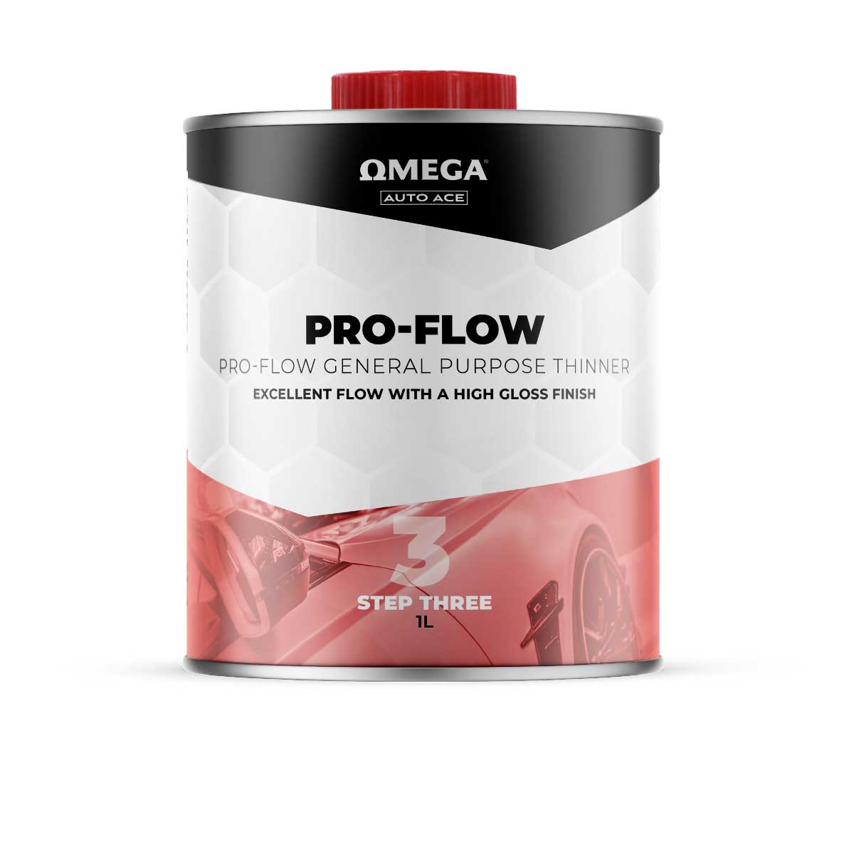 Omega Auto Ace Pro-flow Multi Purpose Thinners 1lt